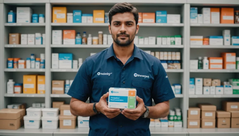 livreur de medicaments